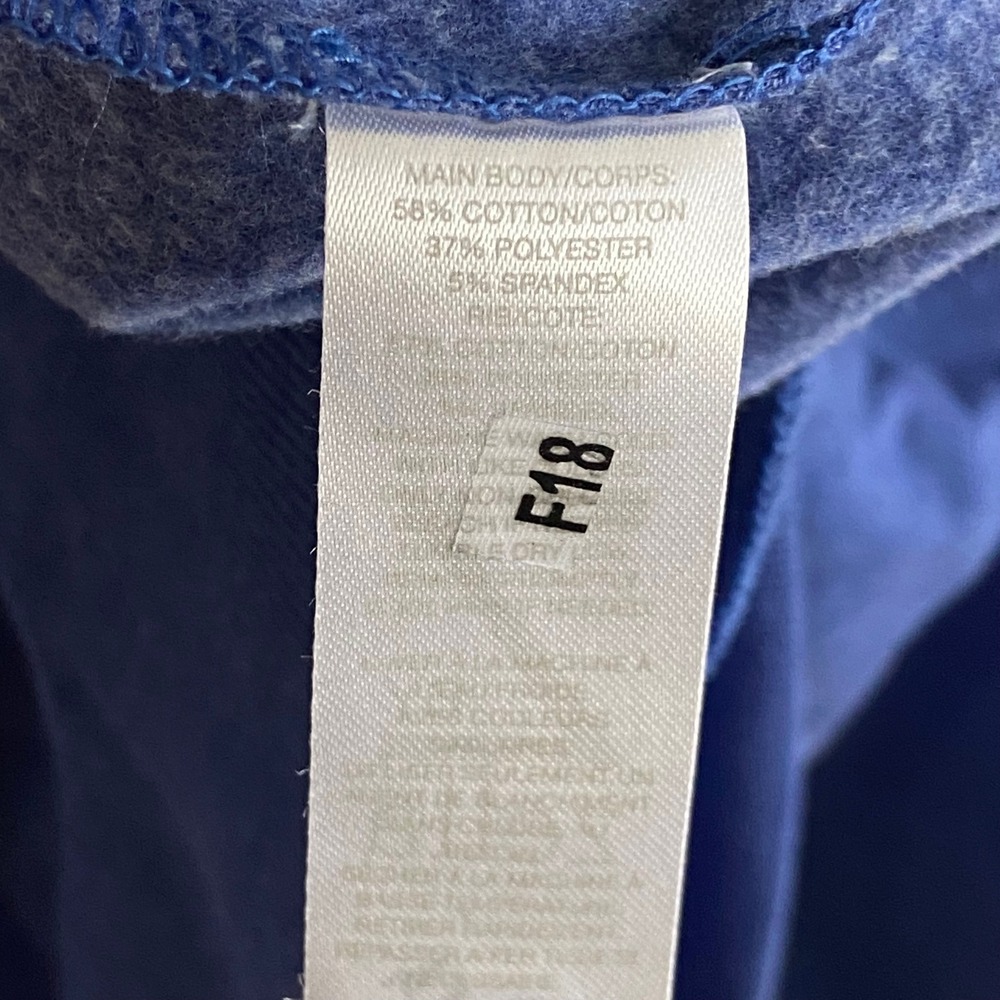 Z by Zella Women Blue Marine V-Neck Pullover Hoodie RK410703MI NWT size L - Picture 6 of 6